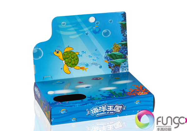 灰底白板纸玩具彩盒印刷示例