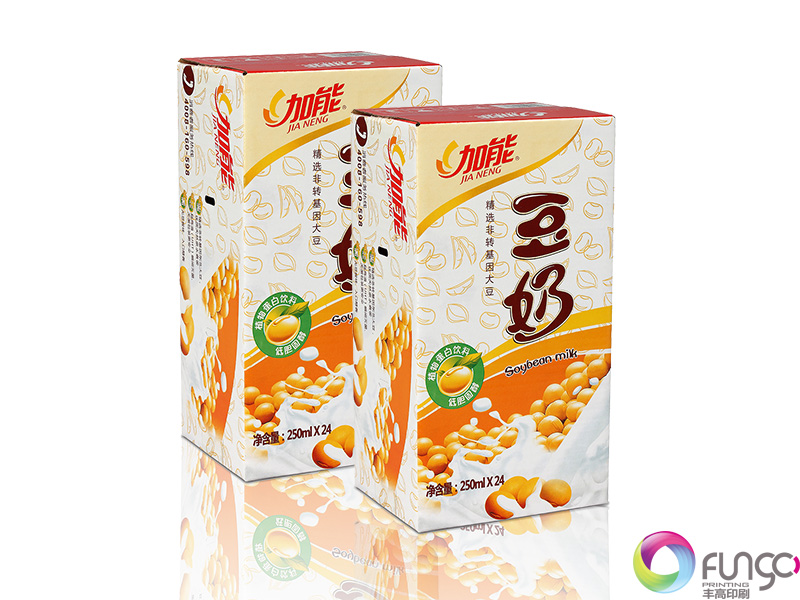 加能豆奶包装盒